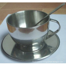 Stainless Steel Coffee Mug with Handle (CL1C-M17)